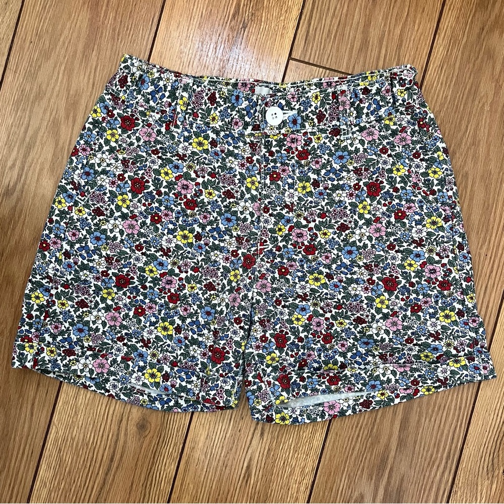 Kids | GAP Kids Multicolor Floral Shorts with Adjustable Pull tabs | Sz: 12R